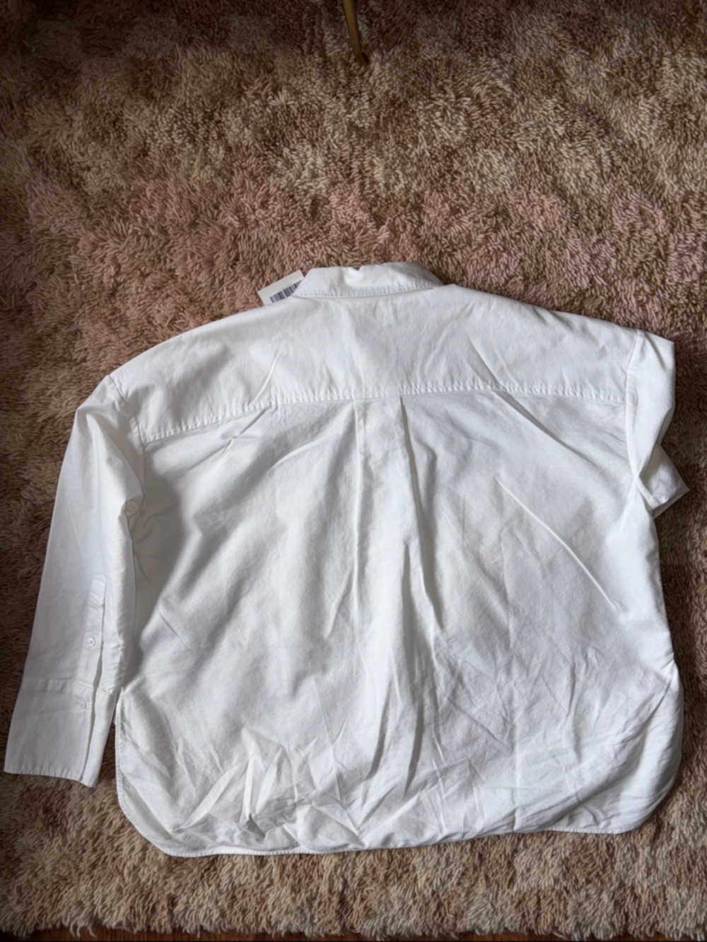 Everlane boxy oxford button up white - small - Picture 4 of 4